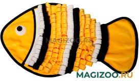 Игрушка для собак Mr.Kranch нюхательный коврик Рыбка 50 х 27 см оранжевый (1 шт)