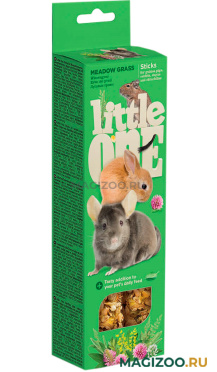 LITTLE ONE - Литл Ван палочки для морских свинок, кроликов и шиншилл с луговыми травами (2 шт)