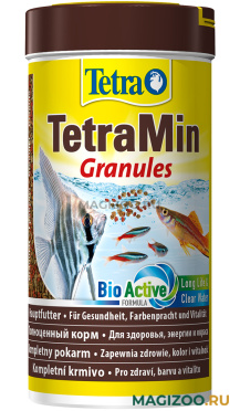 TETRAMIN GRANULES корм гранулы для всех видов рыб (250 мл)