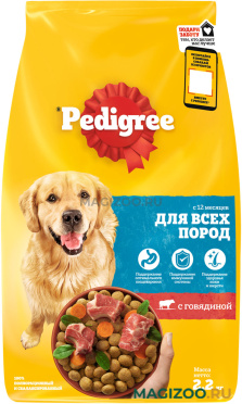 Сухой корм PEDIGREE для взрослых собак всех пород с говядиной (2,2 кг)