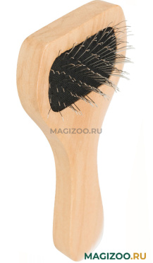Щетка пуходерка Trixiе деревянная с мягким кордом 13 х 6 см (1 шт)