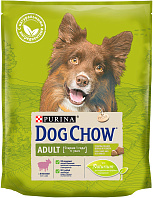 DOG CHOW ADULT LAMB для взрослых собак всех пород с ягненком (0,8 кг)