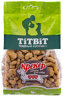 Лакомство TIT BIT для собак маленьких пород крекер с мясом утки  (100 гр)