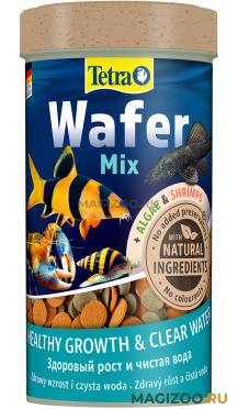 TETRA WAFER MIX корм чипсы для донных рыб и ракообразных (250 мл)