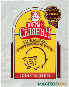 Премикс витаминно-минеральный Добрый Селянин для свиней на откорме 2 кг (1 шт)