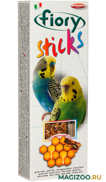 FIORY STICKS – Фиори палочки-лакомство для волнистых попугаев с медом (60 гр) 