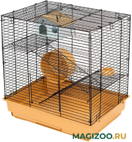 Клетка для мелких грызунов Eco Гоша-3 2 этажа бежевая 42 х 30 х 45 см (1 шт)
