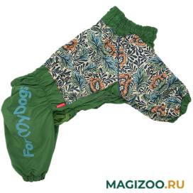 FOR MY DOGS комбинезон для собак зеленый для мальчиков FW893-2020 M (A2)