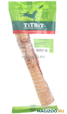 Лакомство TIT BIT для собак Трахея говяжья 64 гр (1 шт)