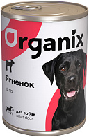 ORGANIX для взрослых собак с ягненком 18069 (410 гр)