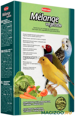 PADOVAN MELANGE VEGETABLE дополнительный корм для птиц с овощами (300 гр)