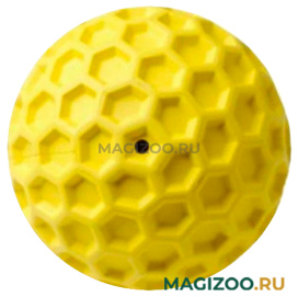 Игрушка для собак Homepet Silver Series мяч для чистки зубов каучук желтый 5 см (1 шт)