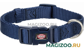 Ошейник для собак Trixie Premium XS–S нейлон индиго 10 мм  22 – 35 см (1 шт)