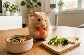 Лучшие корма для хомяков