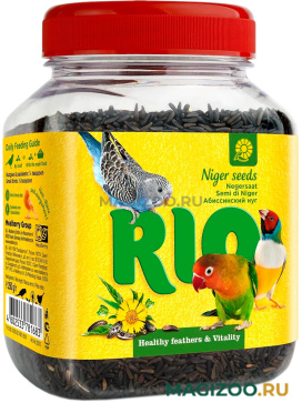 RIO лакомство для всех видов птиц абиссинский нуг (250 гр)