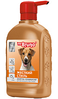Mr.BRUNO ЖЕСТКИЙ СТИЛЬ шампунь-кондиционер для жесткошерстных собак (350 мл)