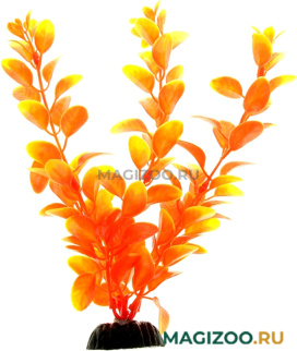 Растение для аквариума пластиковое Людвигия оранжевая, BARBUS, Plant 011 (30 см)