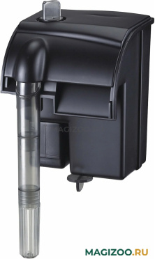 Рюкзачный фильтр Atman HF-0100 3 Вт 190 л/ч для аквариумов объемом до 20 л черный (1 шт)