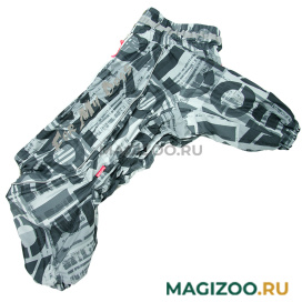 FOR MY DOGS комбинезон для собак серый для мальчиков FW1052-2021 M (C1) 
