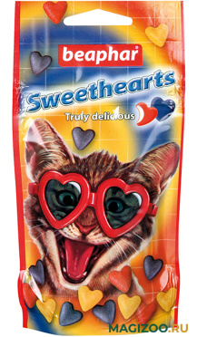 Лакомство BEAPHAR SWEETHEARTS для кошек витаминизированное (150 шт)