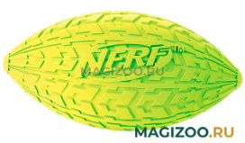 Игрушка для собак Nerf Шина Мяч для регби резиновый с пищалкой 10 см (1 шт)