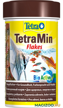 TETRAMIN FLAKES корм хлопья для всех видов рыб (100 мл)