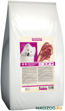 Сухой корм STATERA для взрослых собак средних пород с мясным ассорти (18 кг)