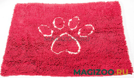 Коврик супервпитывающий для собак красный Doormat M 51 х 79 см Dog Gone Smart (1 шт)