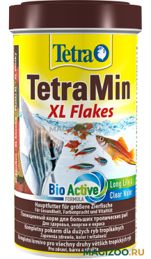 TETRAMIN XL FLAKES корм хлопья для всех видов рыб крупные хлопья (500 мл)