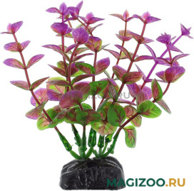Растение для аквариума пластиковое Бакопа красная, BARBUS, Plant 025 (10 см)