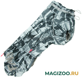 FOR MY DOGS комбинезон для вельш-корги серый для мальчиков FW1026-2021 M (K47) 