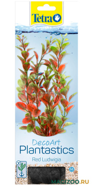Растение для аквариума пластиковое Людвигия красная Tetra DecoArt Plant M Red Ludwigia 23 см (1 шт)