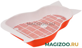 ZOOEXPRESS лоток для кошек с сеткой КОШКА (малый УЦ)