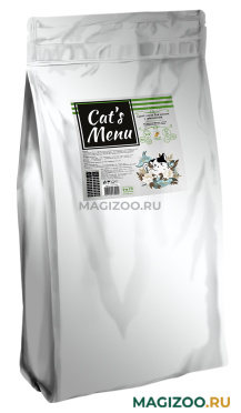Сухой корм CAT’S MENU для взрослых кастрированных котов и стерилизованных кошек с курицей  (10 кг)