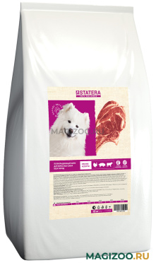 Сухой корм STATERA для взрослых собак с мясным ассорти (18 кг)