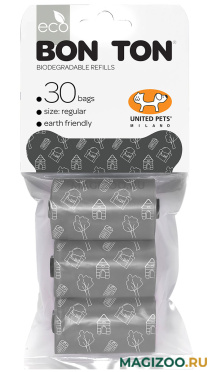 Пакеты гигиенические United Pets Refill для уборки фекалий собак уп. 3 шт черные (1 шт)