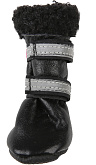 FOR MY DOGS сапоги для собак зимние черные FMD632-2018 BL (0) 