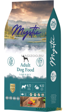 Сухой корм MYSTIC ADULT DOG LAMB & RICE для взрослых собак всех пород с ягненком и рисом (2,5 кг)