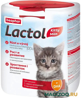 Заменитель молока BEAPHAR LACTOL KITTY MILK молочная смесь для котят (500 гр)