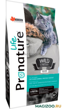 Сухой корм PRONATURE LIFE WILD PROTEIN для кошек и котят всех пород с индейкой (0,34 кг)