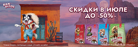 Рационы BANDITOS со скидкой до 50%!