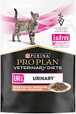 PRO PLAN VETERINARY DIETS UR ST/OX URINARY для взрослых кошек при мочекаменной болезни с лососем пауч (85 гр)