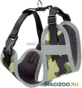 Шлейка для собак маленьких пород Ferplast Fashion P XS зеленая (1 шт)