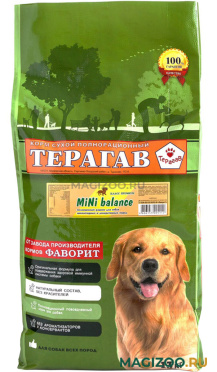 Сухой корм ТЕРАГАВ MINI BALANCE для взрослых собак маленьких пород (13 кг)