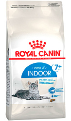 ROYAL CANIN INDOOR 7+ для пожилых кошек старше 7 лет живущих дома (0,4 кг)