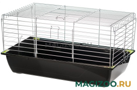 Клетка для грызунов Inter-Zoo G079 Krolik 70 с оцинкованной решеткой складная цвет в ассортименте 70 х 40 х 36 см (1 шт)