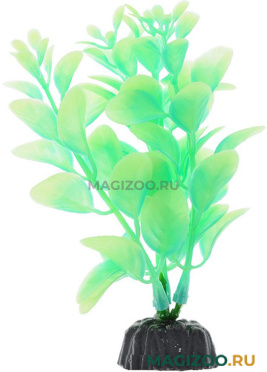 Растение для аквариума пластиковое, светящееся в темноте, BARBUS, Plant 057 (10 см)