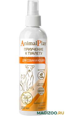 Спрей для собак и кошек Animal Play Приучение к туалету 200 мл (1 шт)