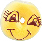 TRIXIE игрушка для собак «Бублик», с пищалкой (6 см) 