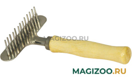 Расческа-грабли TRIOL 314M Классика с деревянной ручкой 13 зубцов (1 шт)